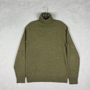 Ralph Lauren Men's cashmere Turtleneck Sweater olive green